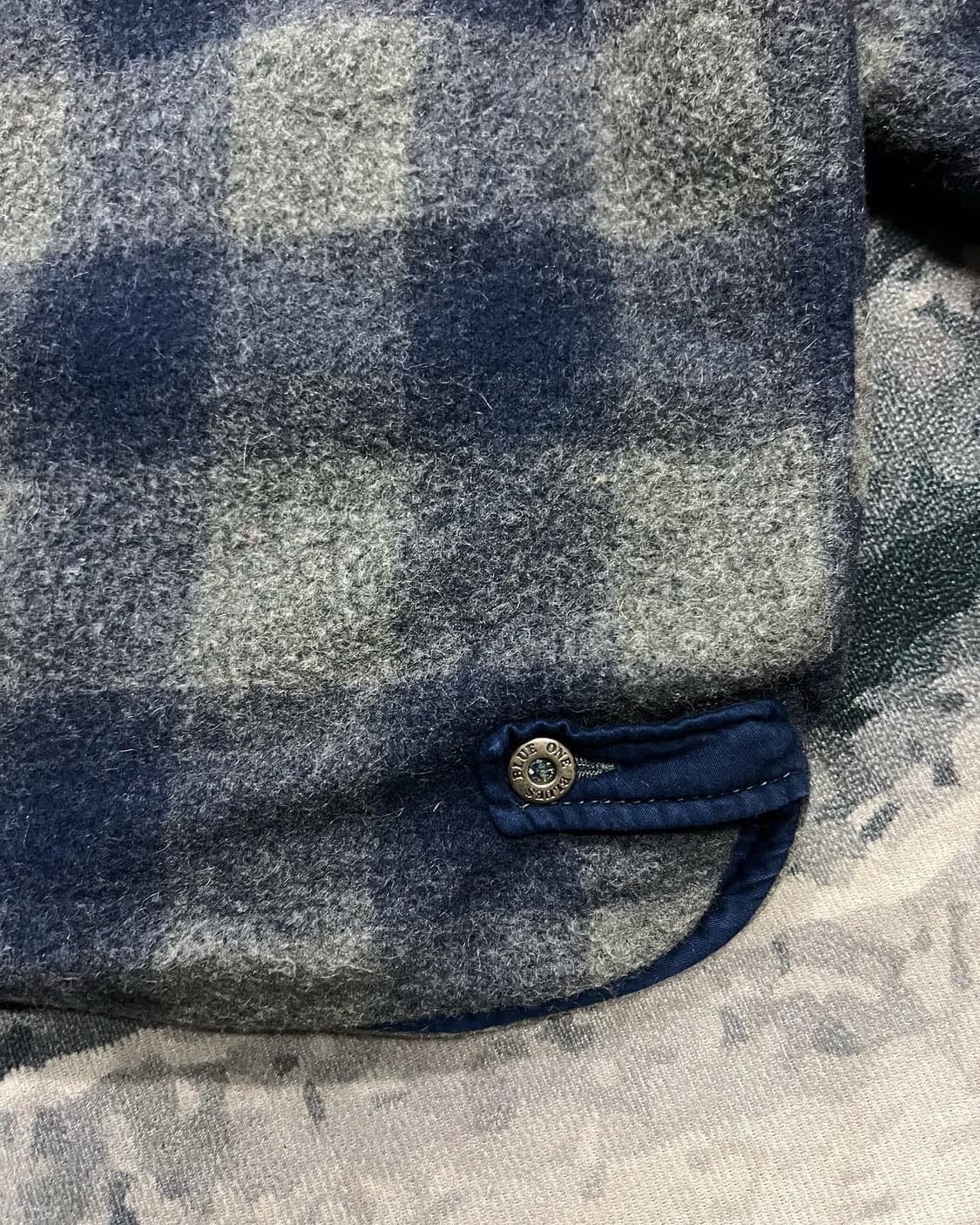  BLUE ONE WOOL ZIPUP JACKET 상품이미지8