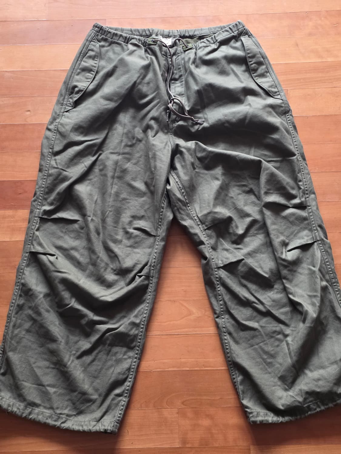 오어슬로우 루즈핏 아미 트라우저 (M / 2 ) 사이즈 프리 상품이미지6