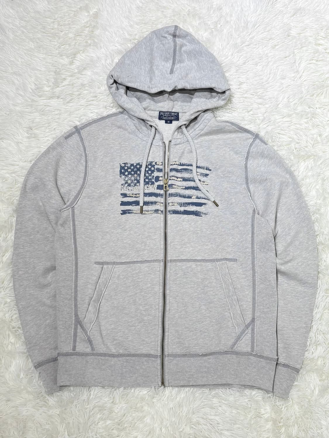 폴로 진스 후드집업 상품이미지3