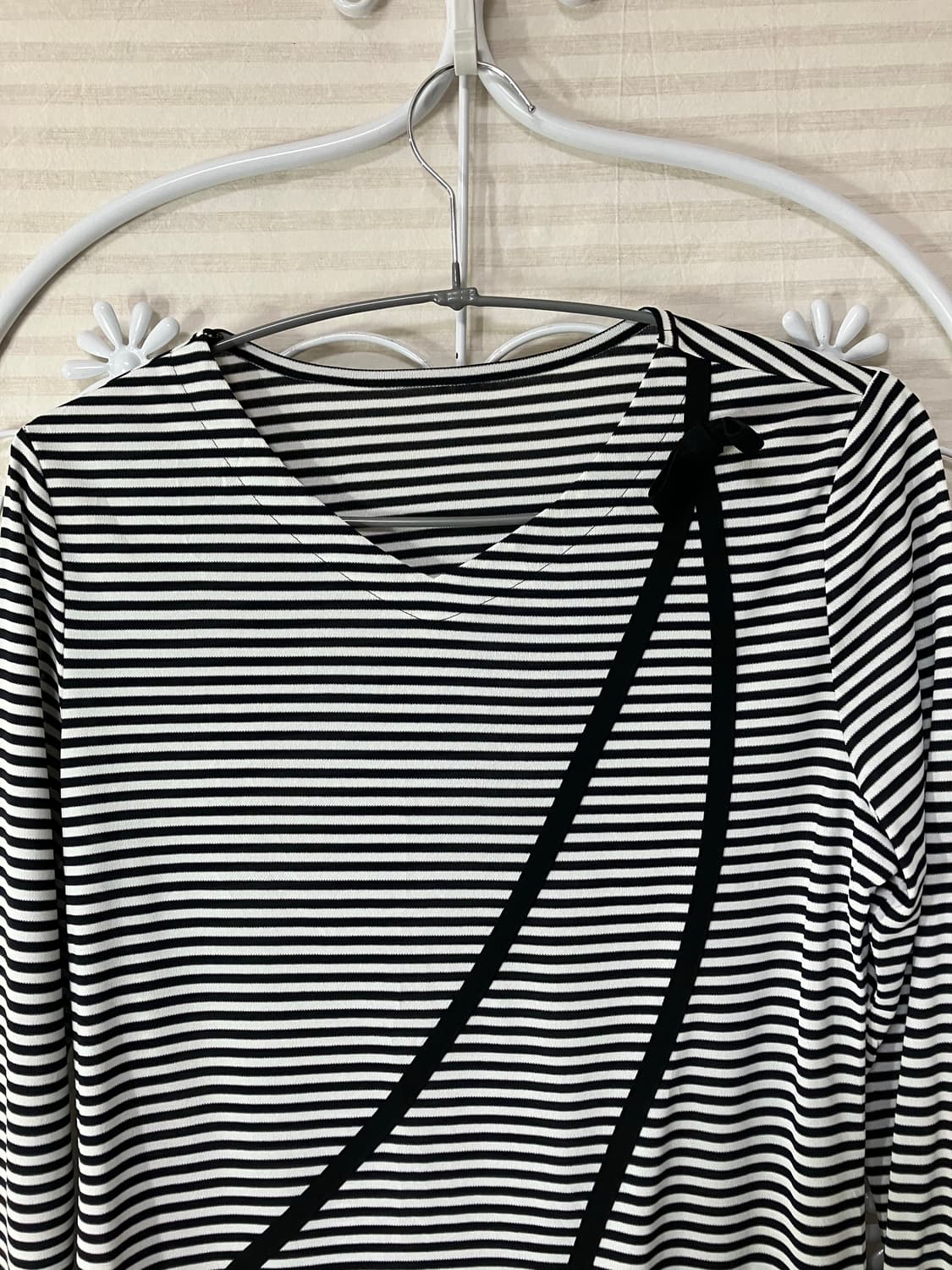  블랙 스트라이프 리본티605  상품이미지4