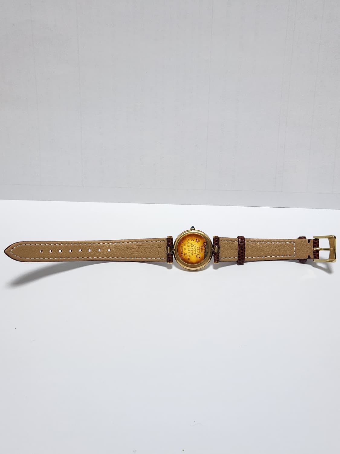 까르띠에 머스트 루이 방돔(vendome) 버메일 트리니티 빈티지  시계 상품이미지9