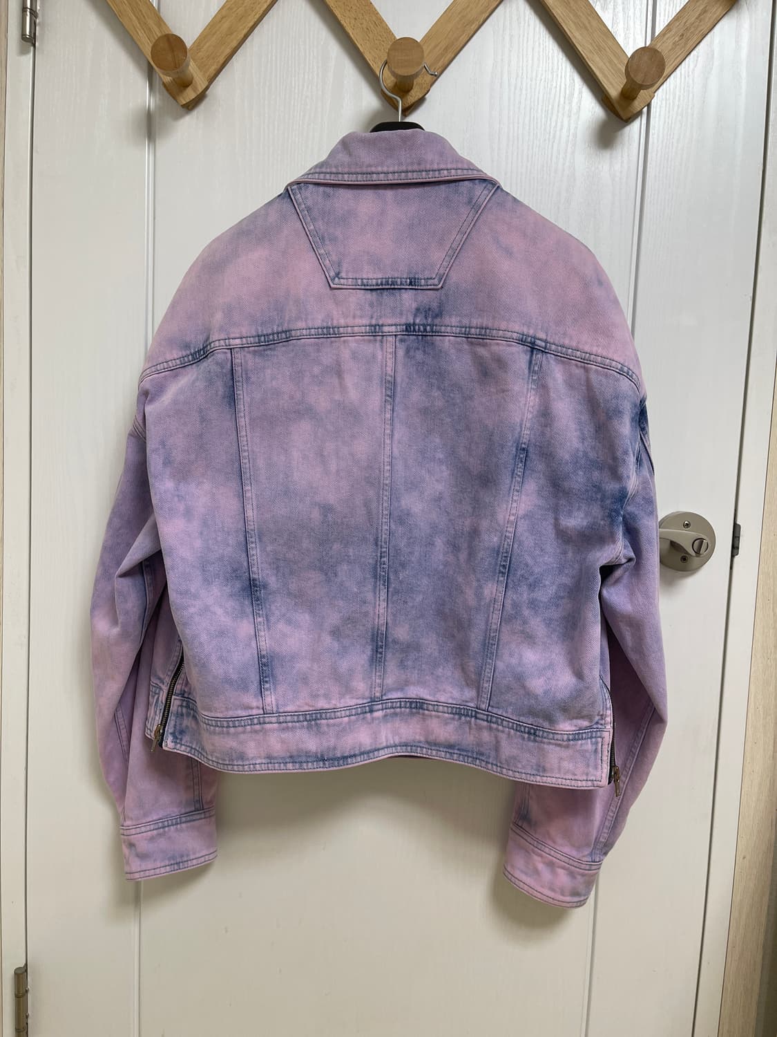 준지 남성 핑크 플리츠 데님 재킷 데님 자켓 24fw 상품이미지2