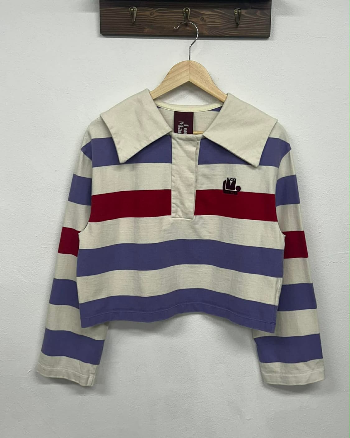 [M] 럭키슈에뜨 럭키 마르쉐 21년 신형 세일러 카라탑 셔츠 상품이미지1