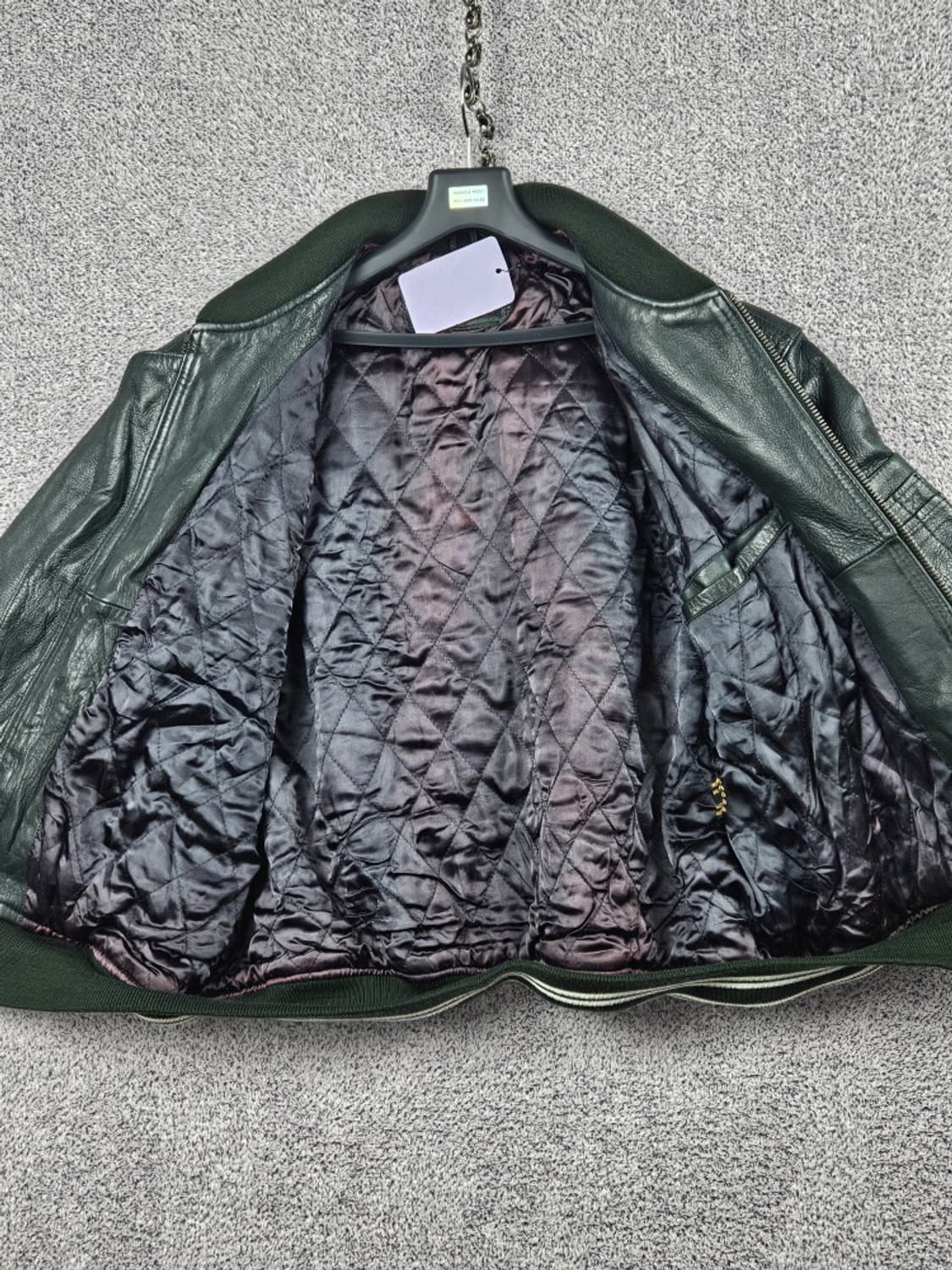 할리데이비슨 모터사이클 라이딩 가죽 바시티 자켓 ( L ) / 10018 상품이미지8