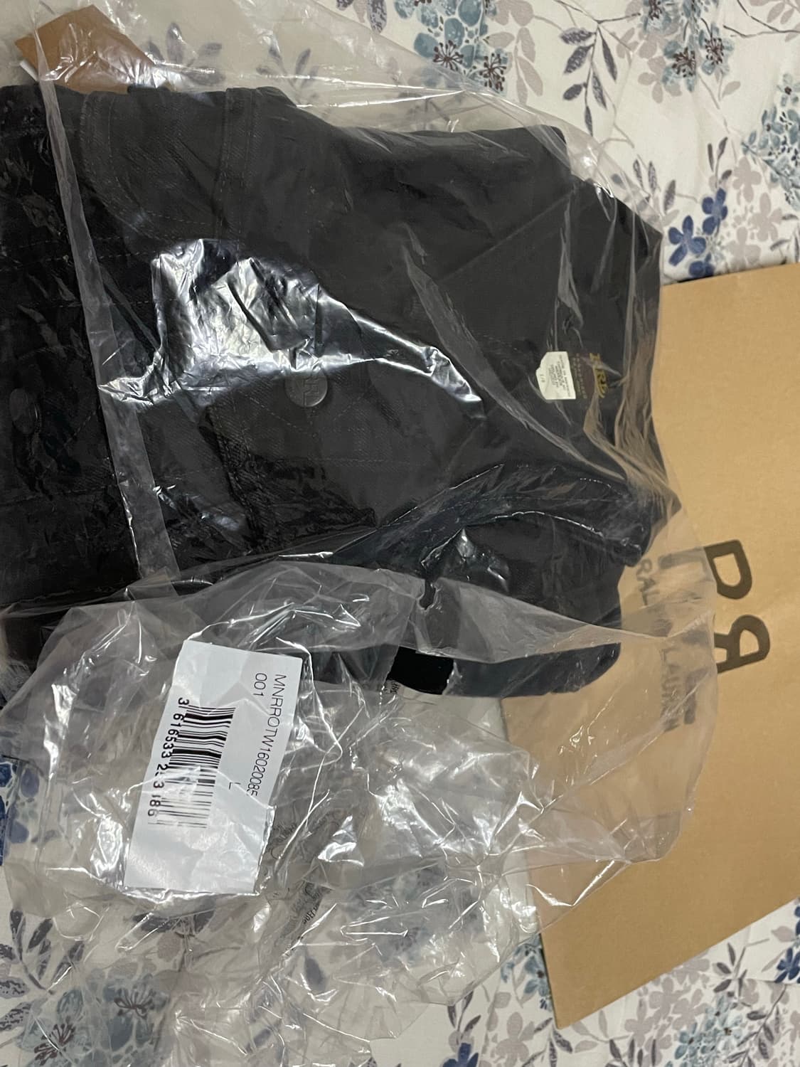 더블알엘lot271 자켓 블랙 (L size 새상품) 상품이미지2