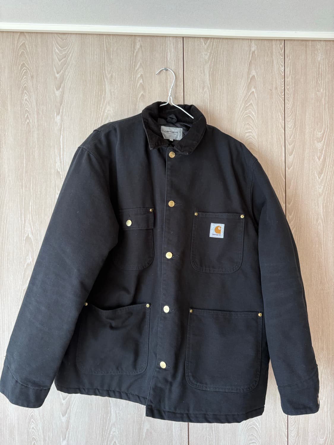 칼하트윕 wip 블랙 초어자켓(퀼팅) L 상품이미지1