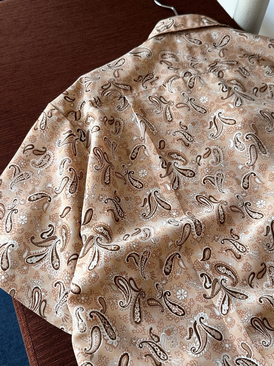 Light fabric design pattern H/S shirt 상품이미지8