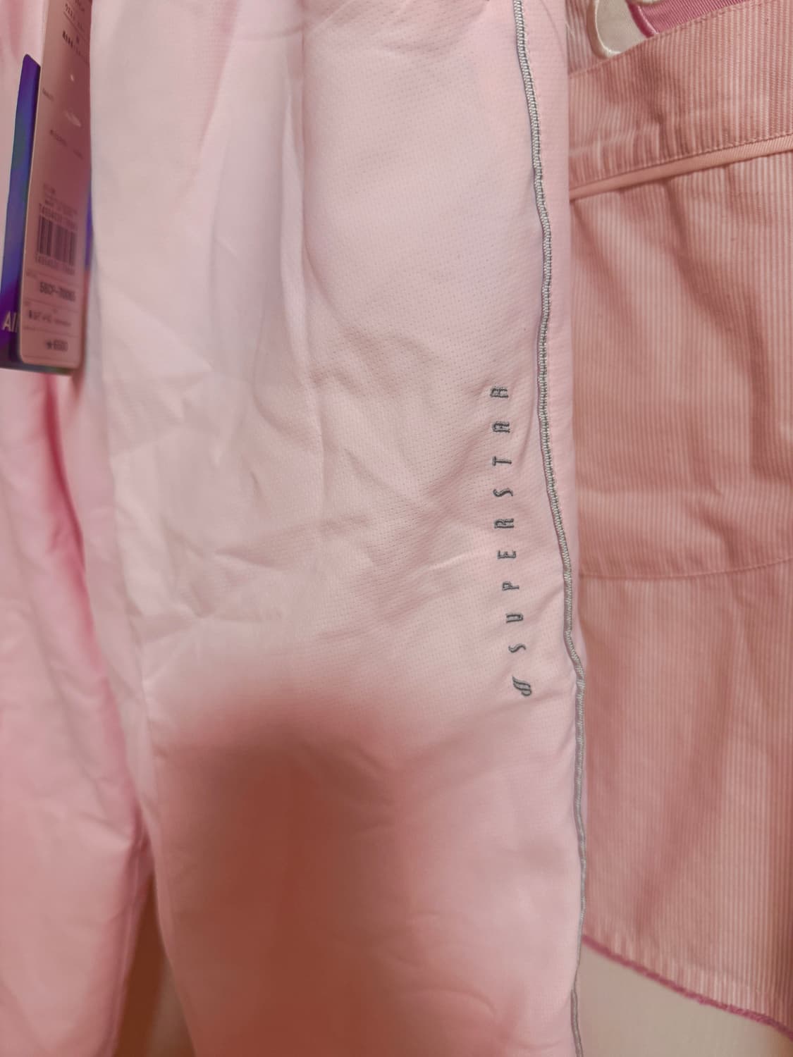 미즈노 핀터깔 회핑 딸기우유 츄바 트레이닝 바지 상품이미지2