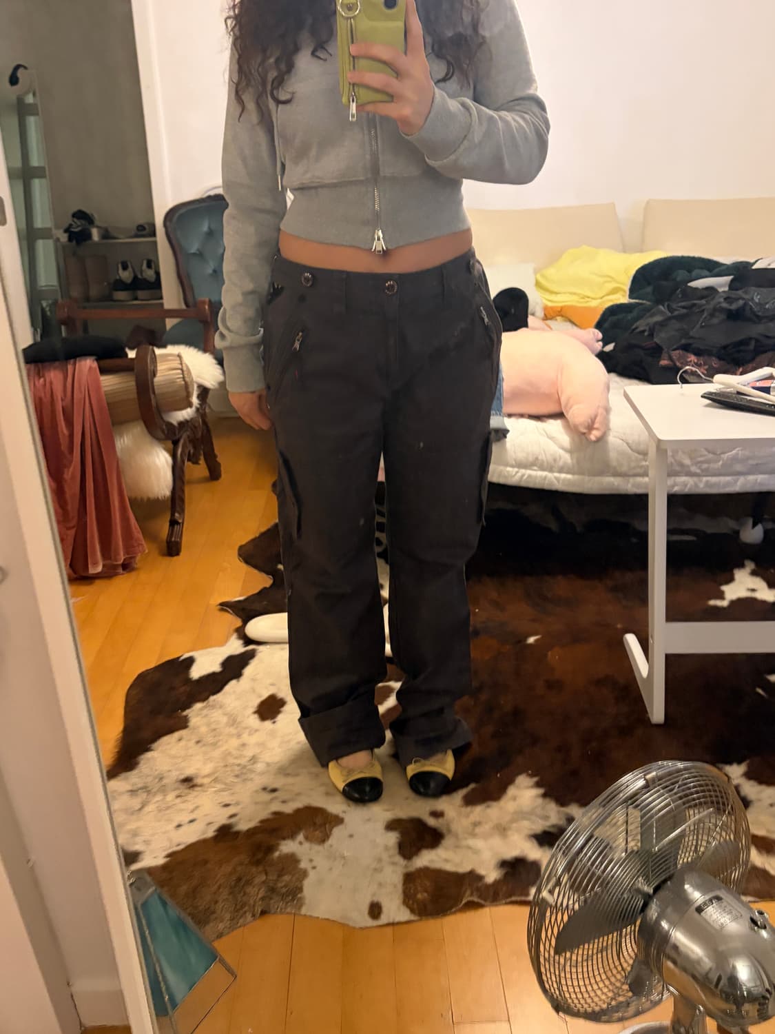 ASK 카고팬츠 (다크그레이) 상품이미지4