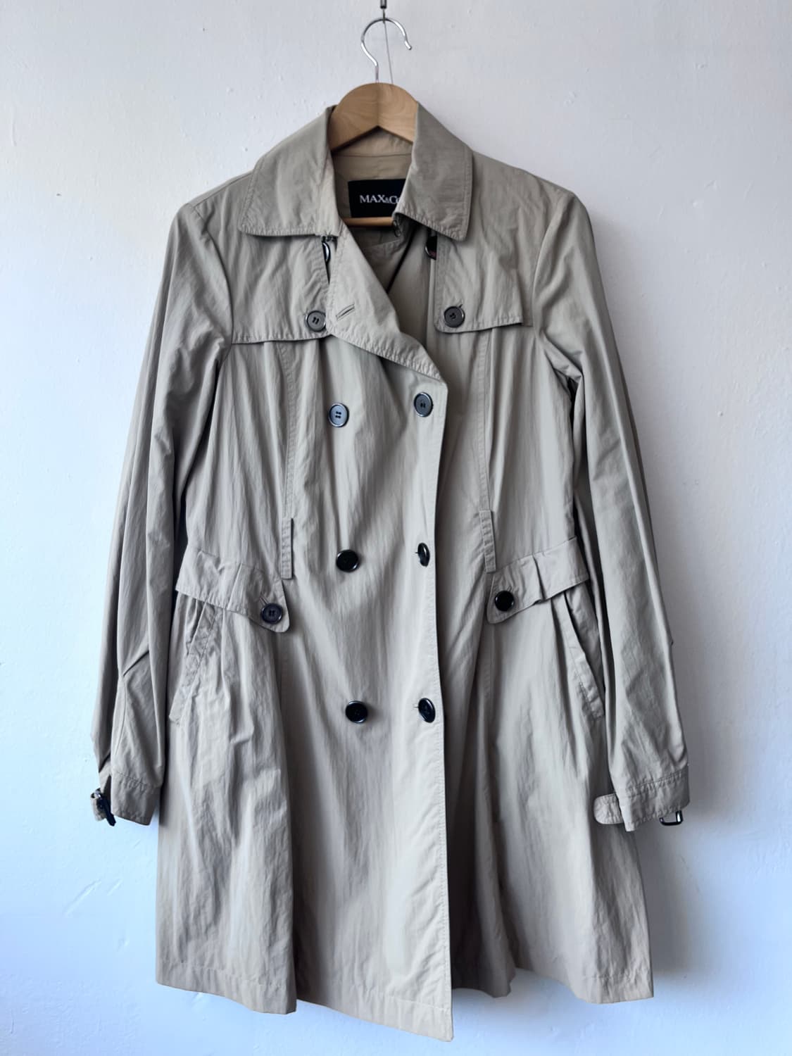 막스앤코 여성 간절기트렌치코트 40사이즈 상품이미지2