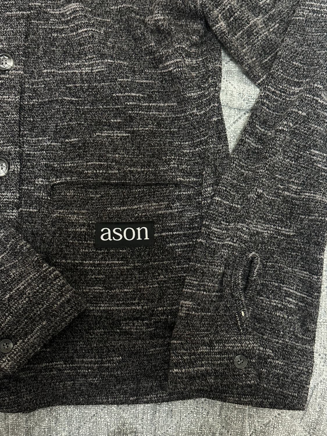 애즈온 선데이 후드 니트 가디건 상품이미지3