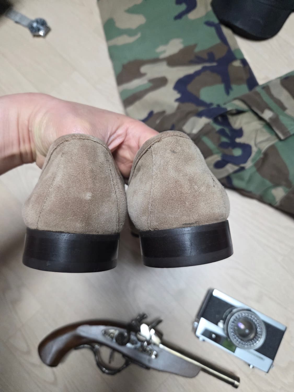 ZARA 자라 스웨이드 가죽 로퍼 상품이미지4