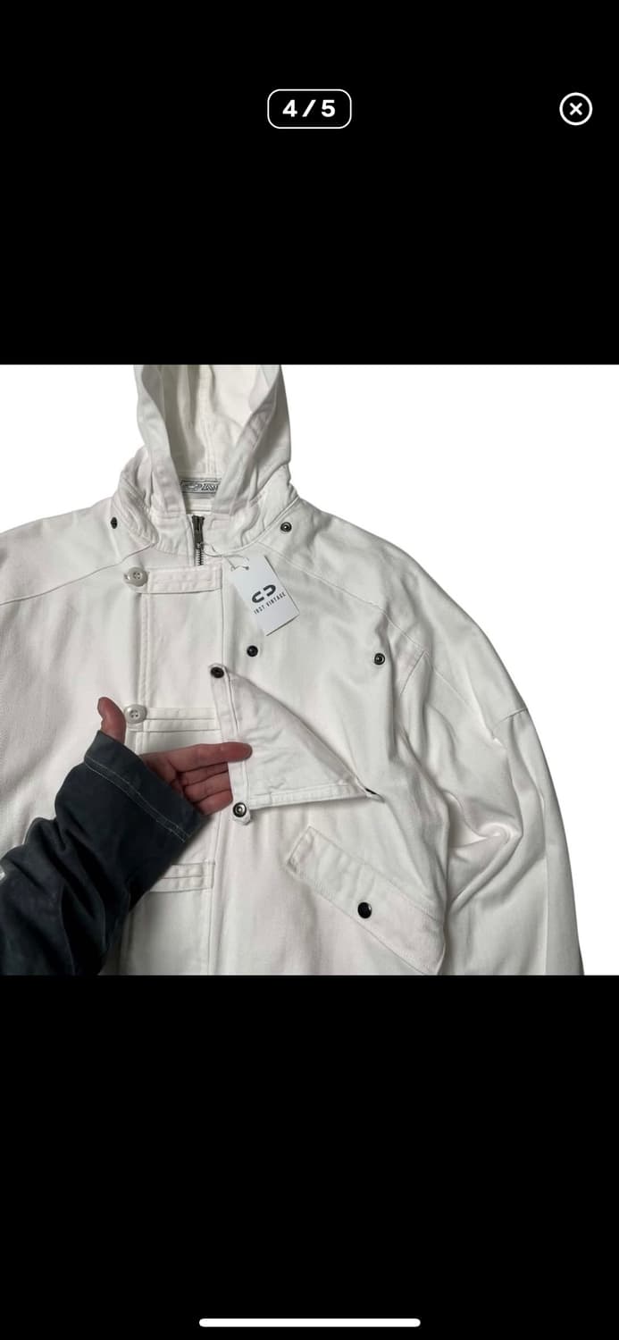 80's royce white hoodie zip up 상품이미지4