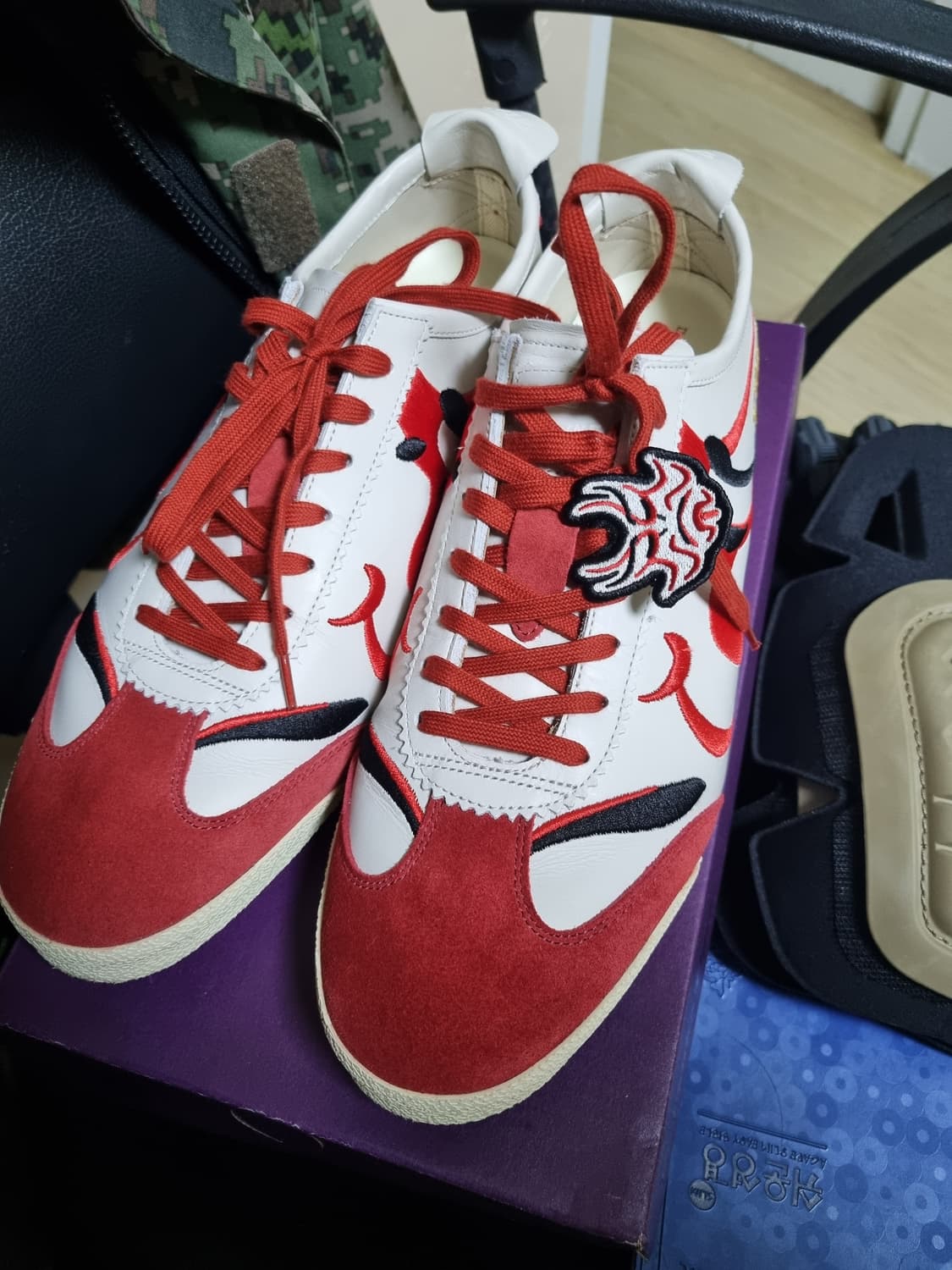 오니츠카 타이거 멕시코66 디럭스 니뽄메이드 가부키 한정판 NM  상품이미지2