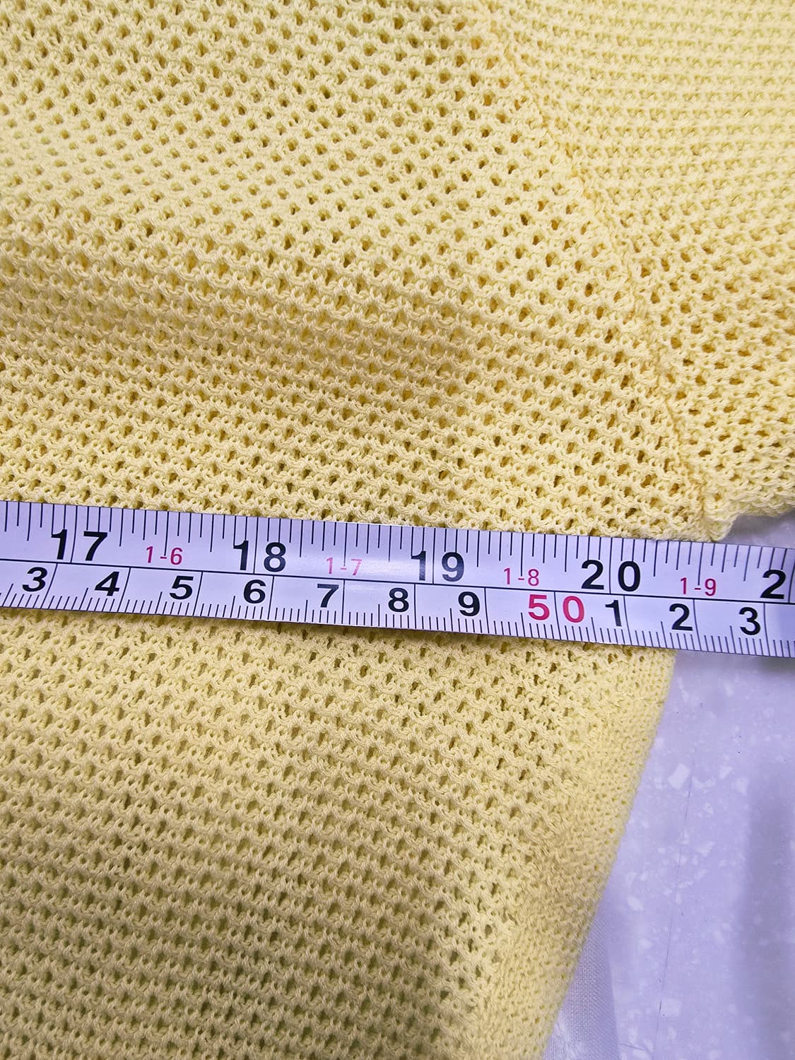 오즈세컨 레이스 배색 브이넥 니트 상품이미지9