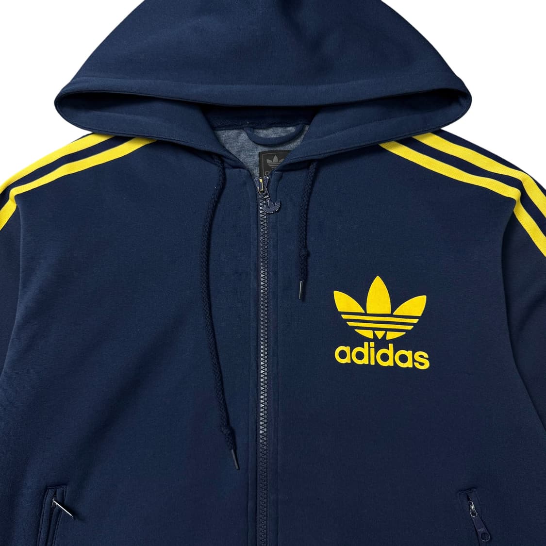 (95) 아디다스 트랙탑 후드플락 네이비 상품이미지2