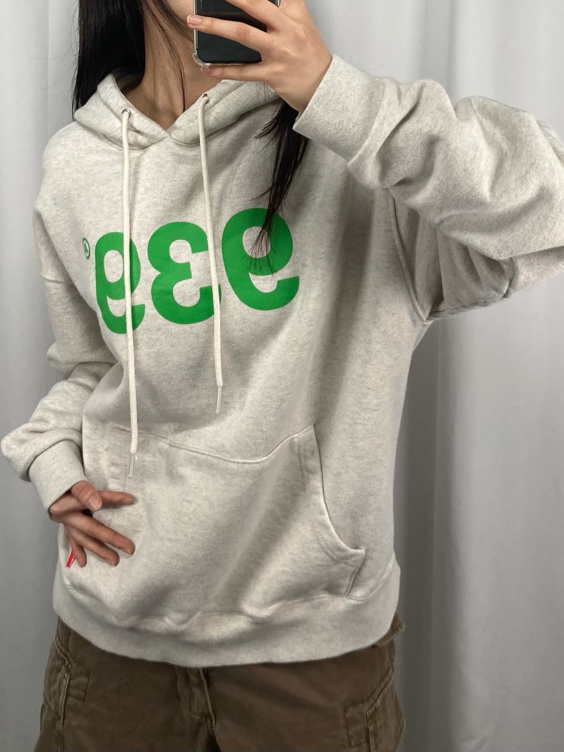 아카이브 볼드 939 후드티 상품이미지2