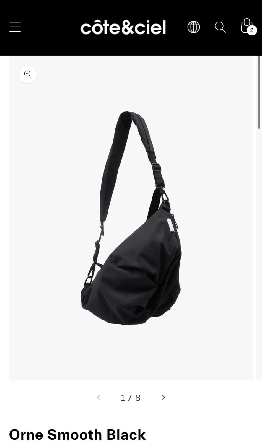 [2일간 판매] Orne Smooth Black 상품이미지1