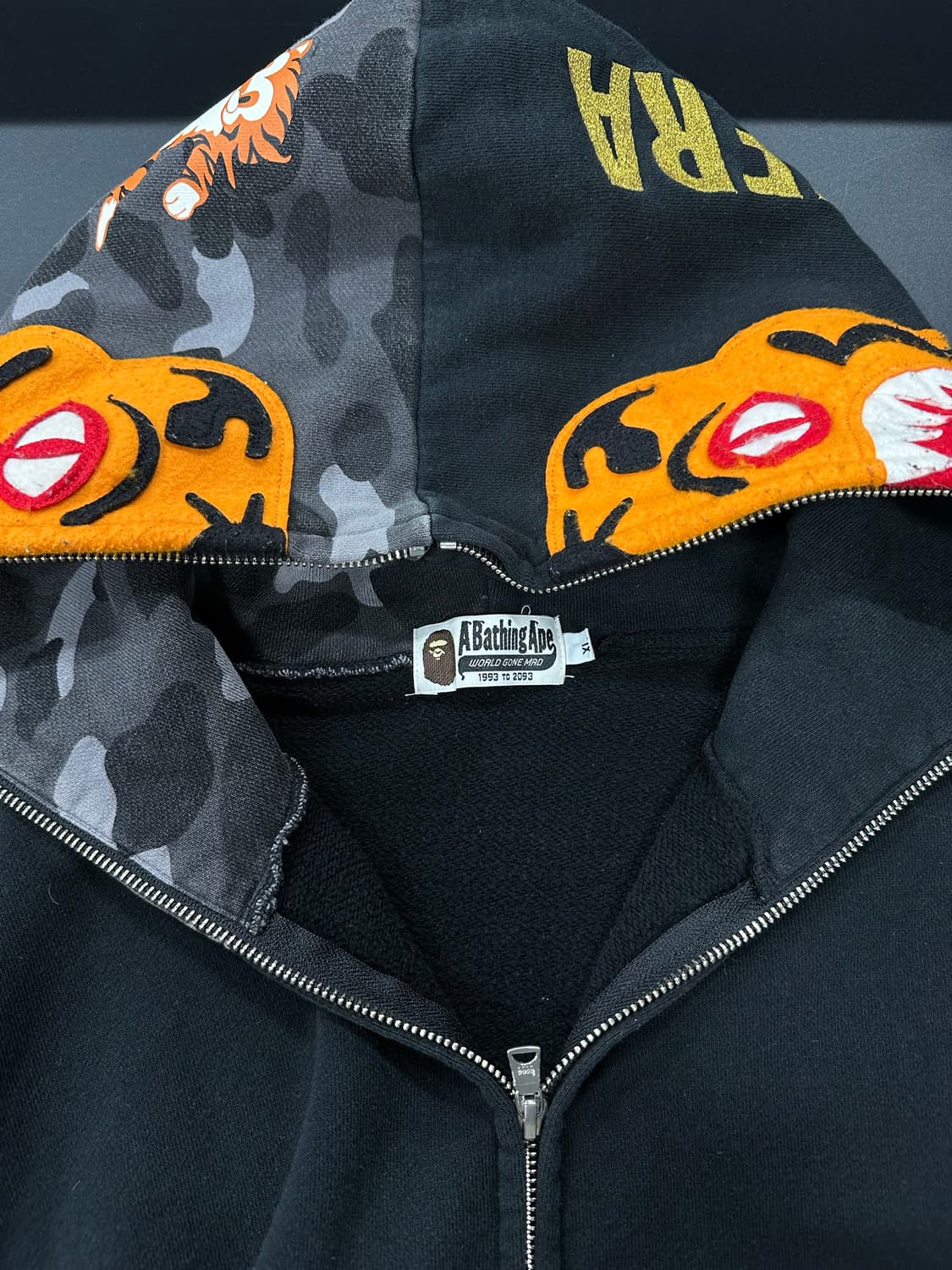 베이프 풀 집 타이거 후드집업 상품이미지6