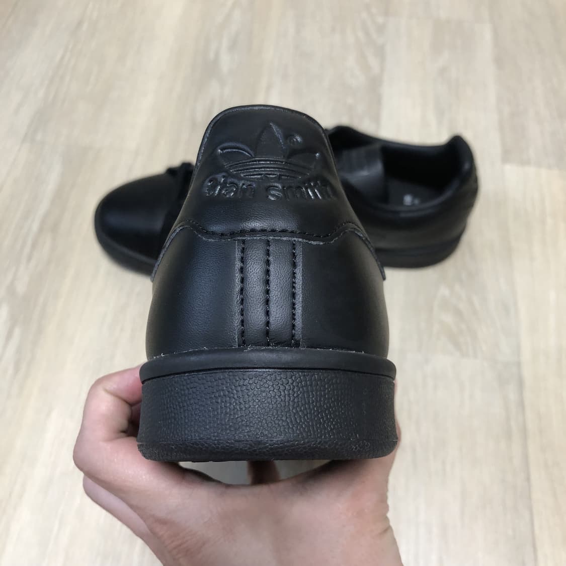 (280) 아디다스 adidas 스탠스미스 올블랙 올검 280 상품이미지3