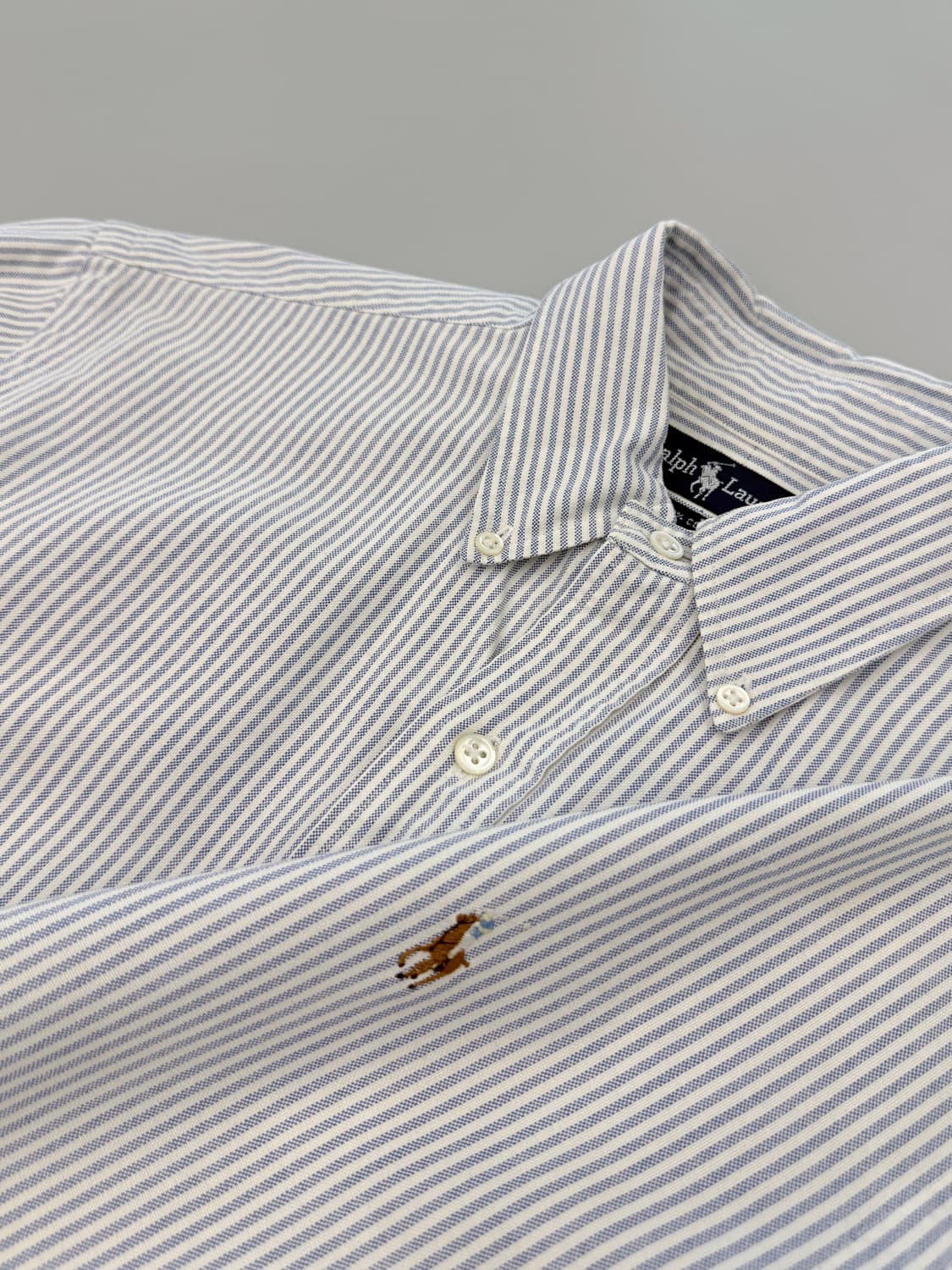 폴로 랄프로렌 루즈핏 스트라이프 셔츠 상품이미지2