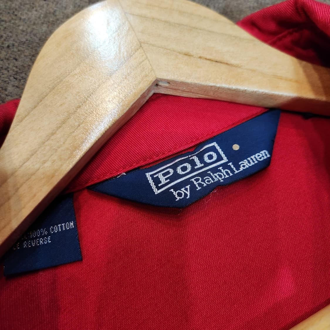 폴로랄프로렌 레드 바이스윙 자켓 L 상품이미지3