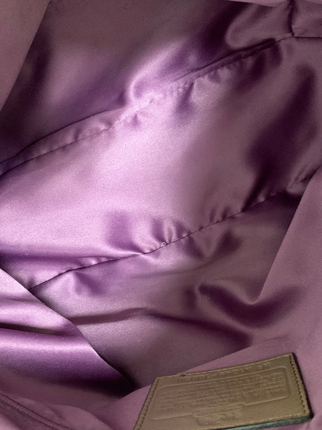 Coach alligator begie pink shoulder bag 상품이미지7