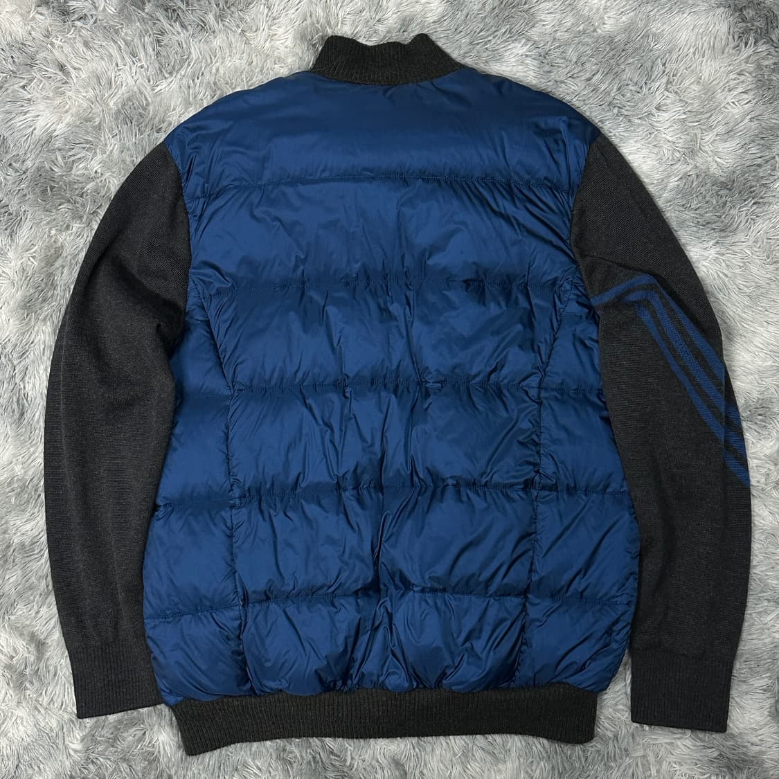 아디다스 골프 다운 니트 패딩 집업 L 상품이미지3