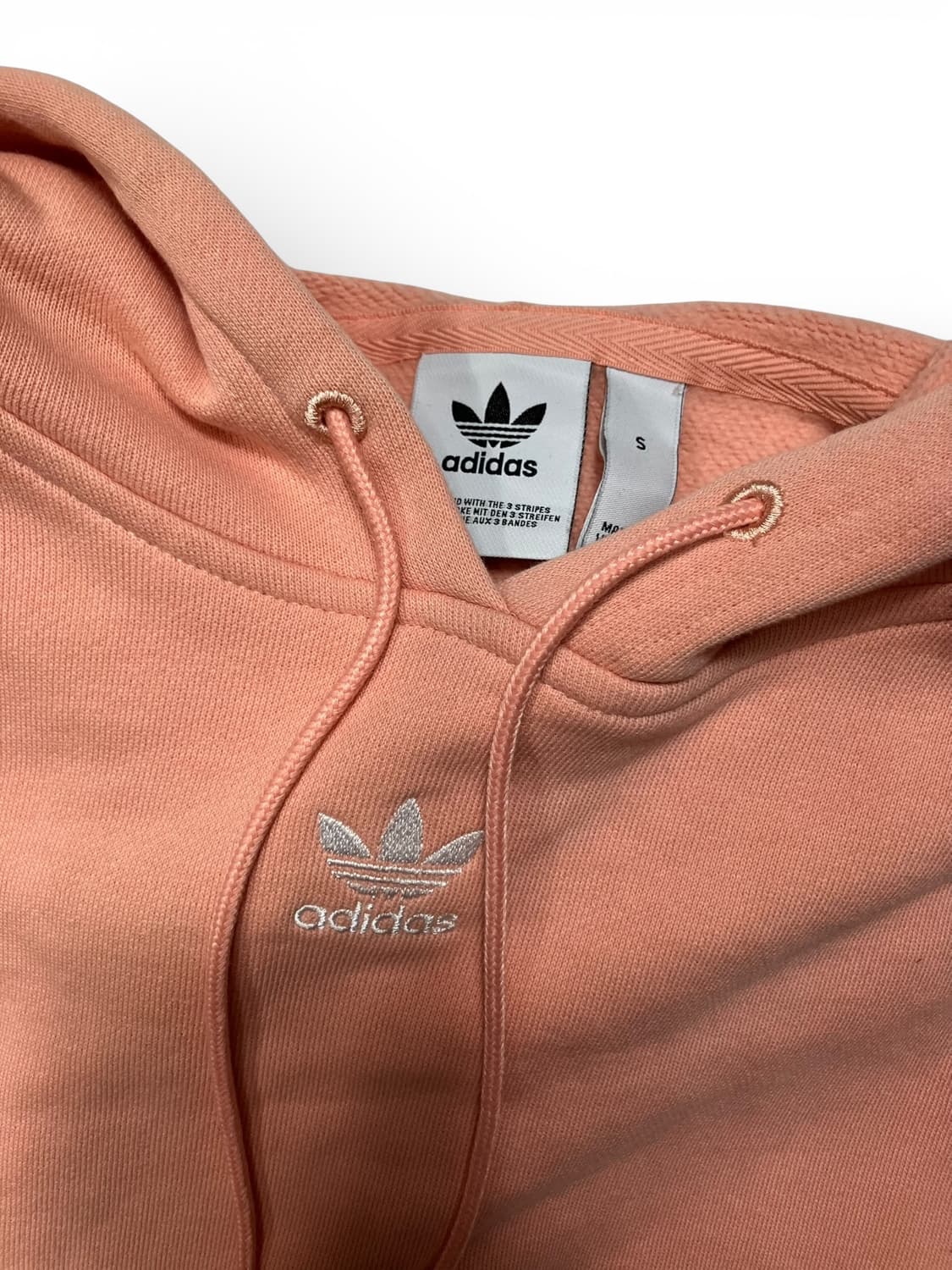 아디다스 크롭 후드티 S 상품이미지4