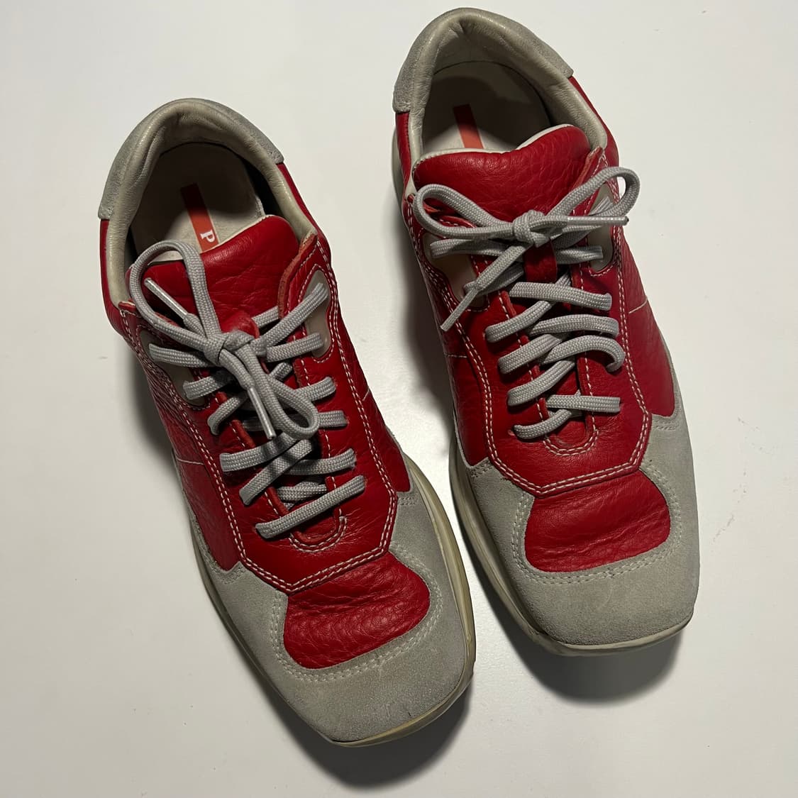 PRADA (프라다) 빈티지 레더 스니커즈 (230~235cm) 상품이미지2