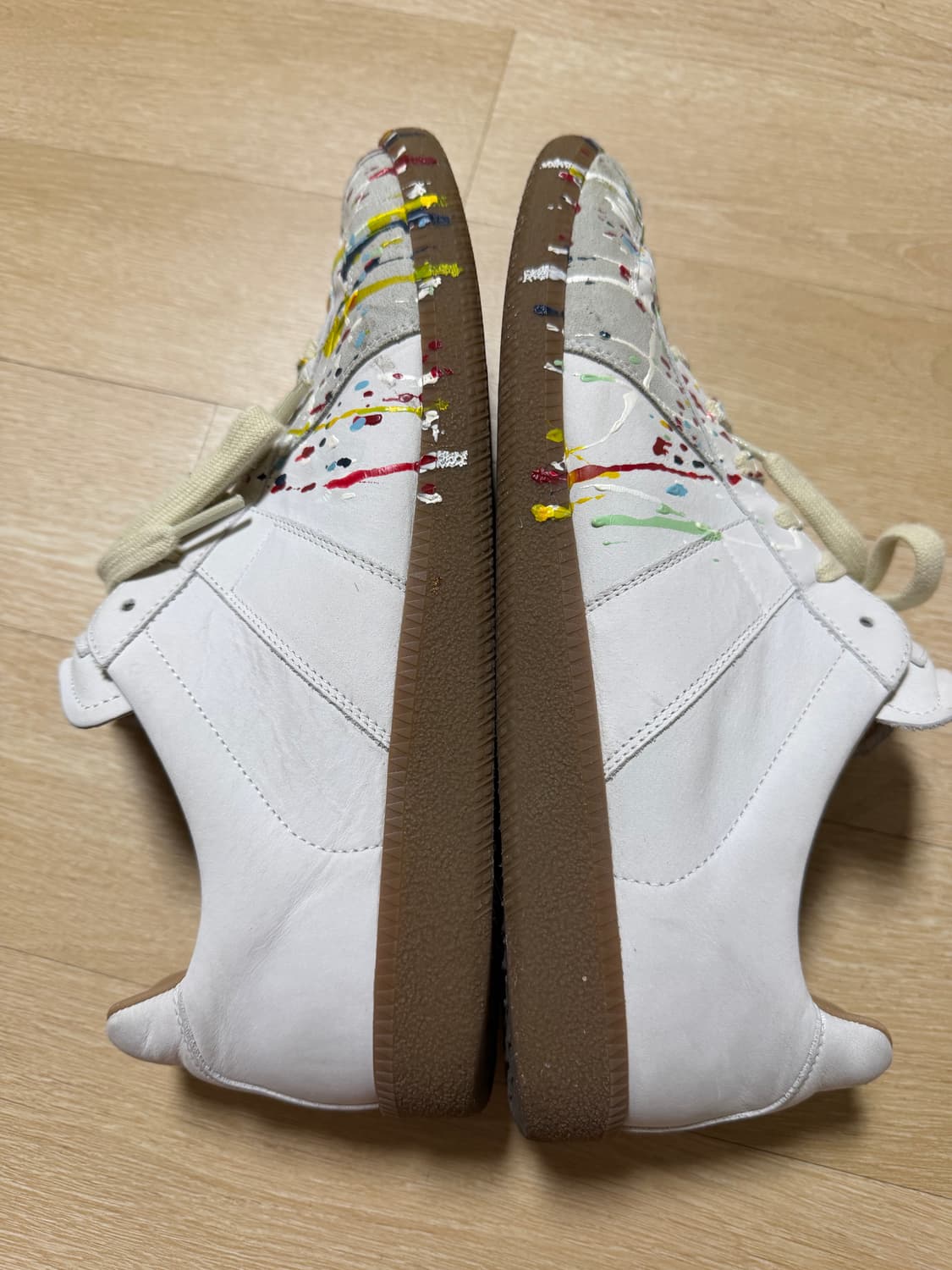 메종 마르지엘라 독일군 페인트 스니커즈 43 (270~275) 상품이미지8