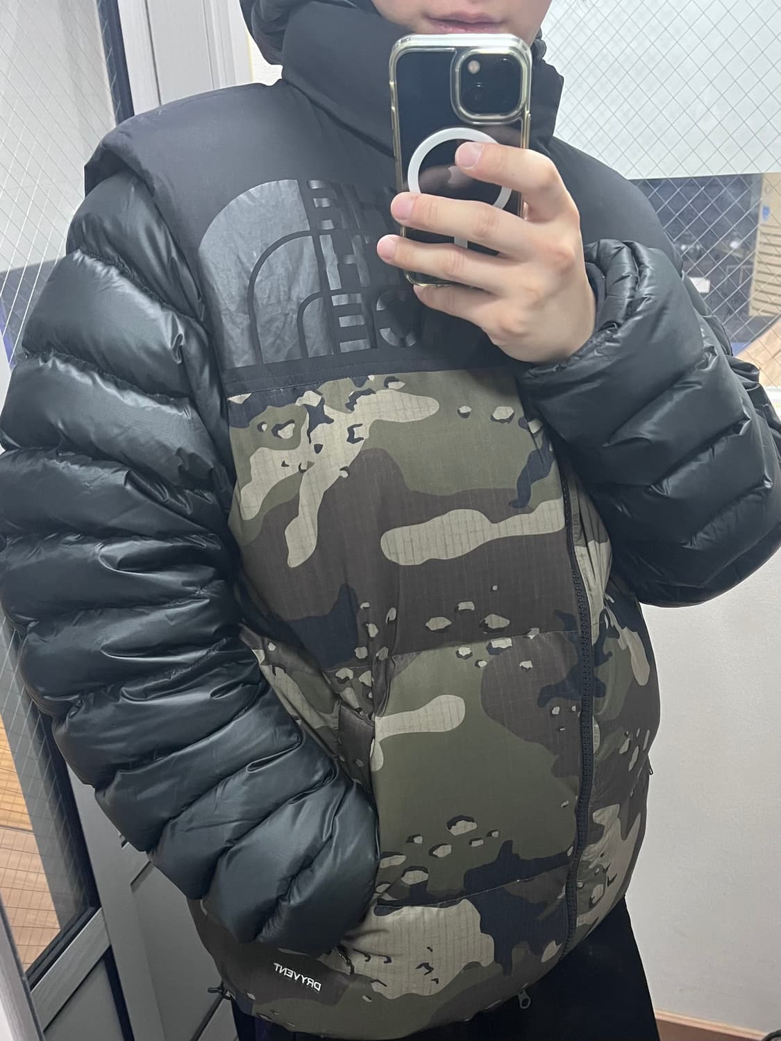 노스페이스 다운 베스트 카모 2XL XXL 상품이미지7