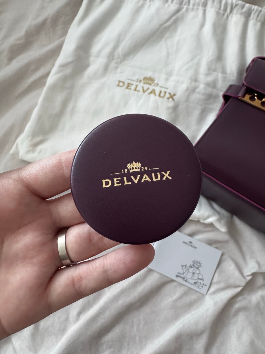 delvaux 델보 톰페트 탕페트 MM 풀구성 상품이미지7