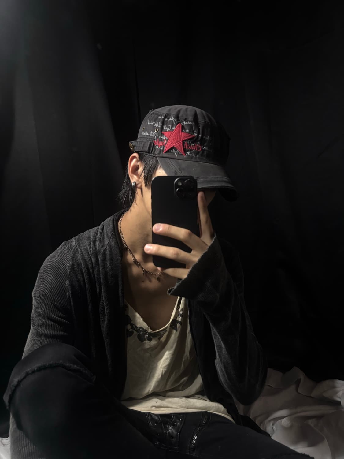 “Unknown” 00’s Design Star Grunge Cap 상품이미지2