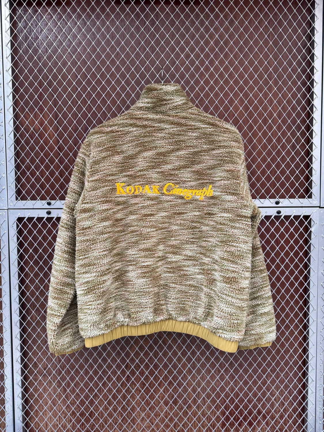 kodak 코닥 뽀글이 리버시블 쉐르파 양털 후리스 자켓 S 상품이미지5