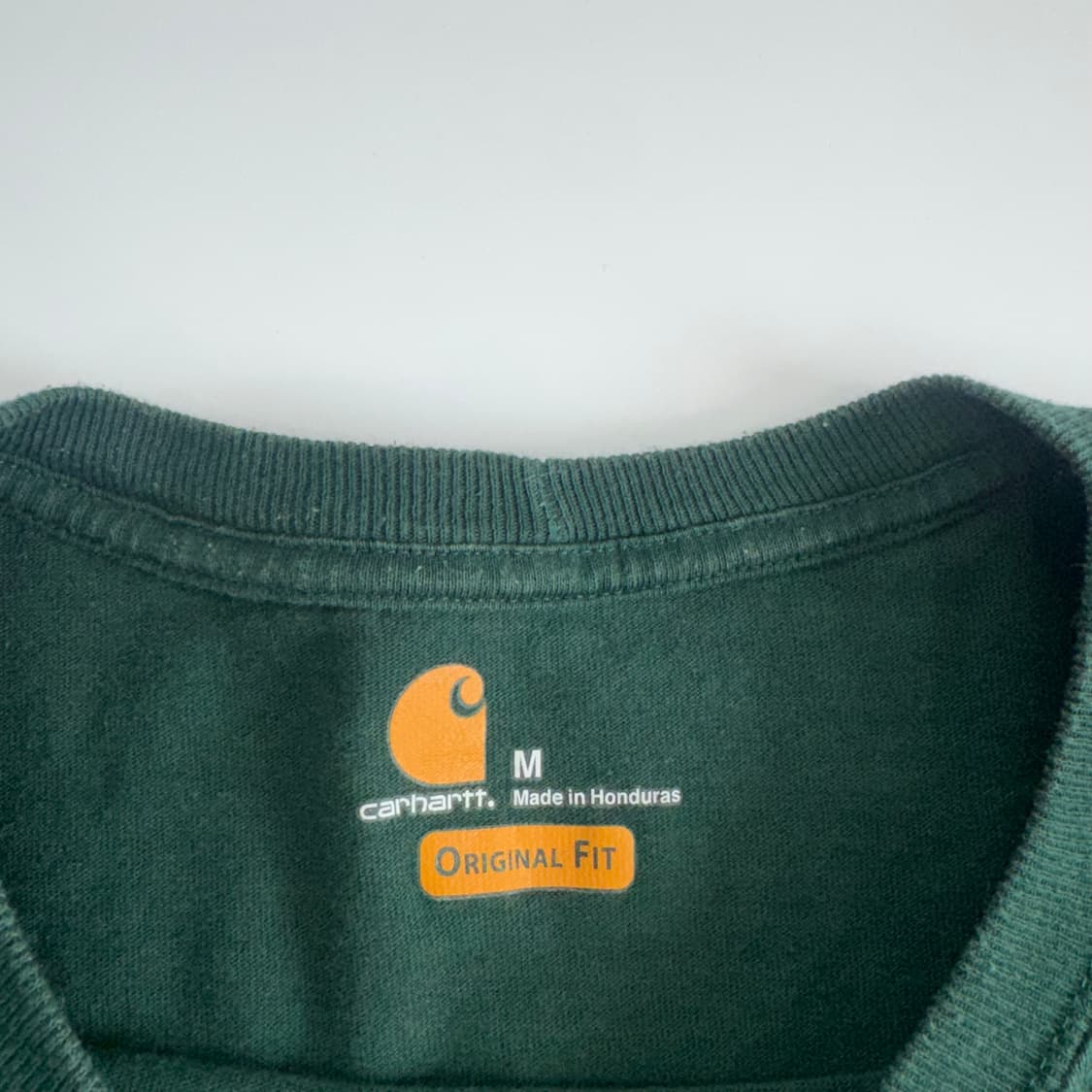 Carhartt 칼하트 원포켓 다크 그린 반팔 상품이미지5