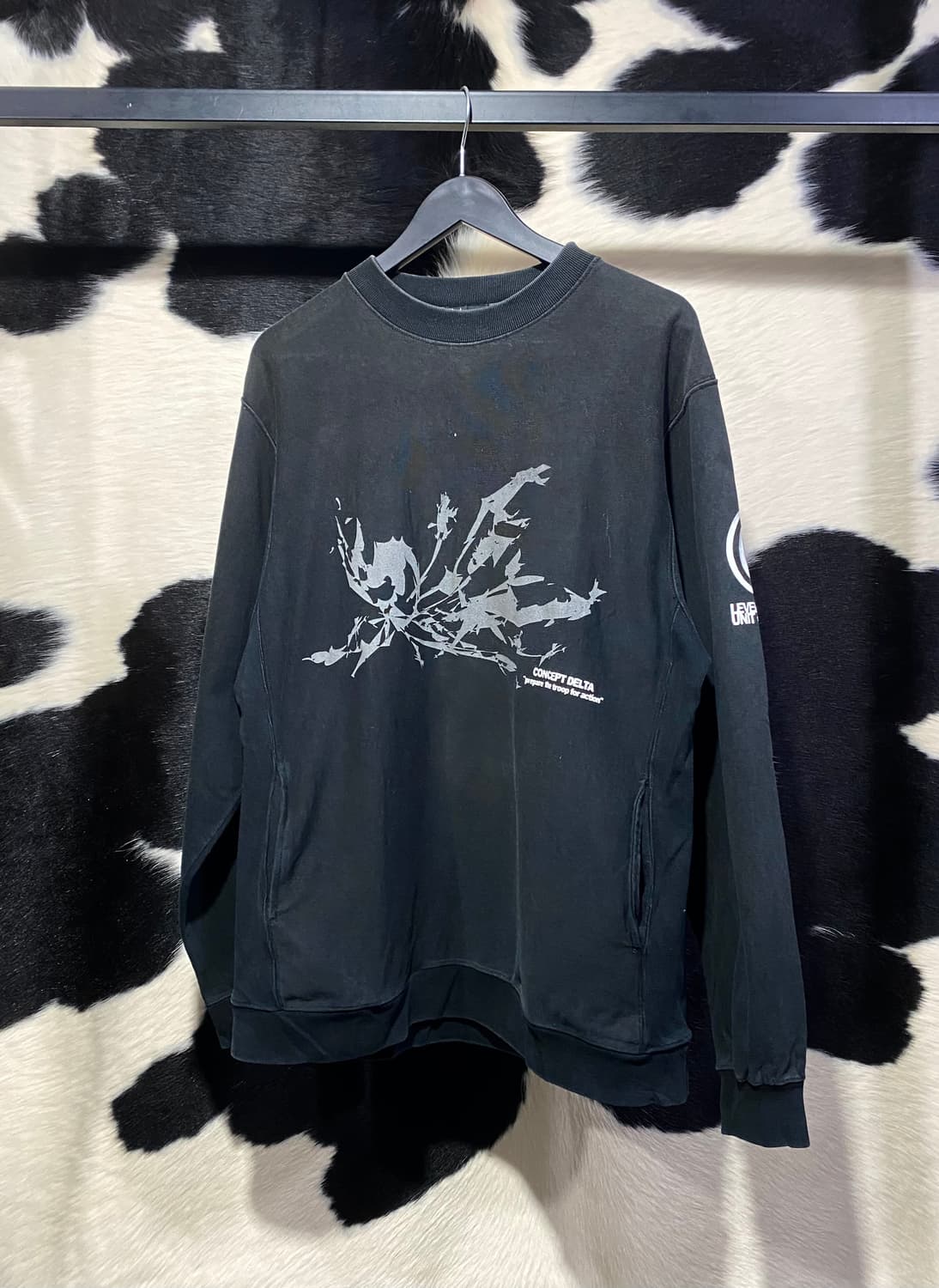 Concept Delta 프린팅 맨투맨 상품이미지2