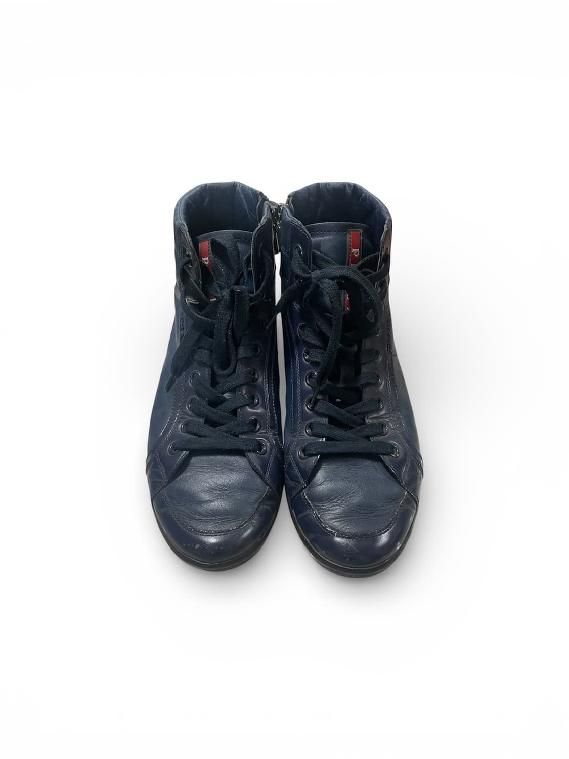 275) 프라다 스포츠 레더 하이탑 스니커즈  상품이미지3