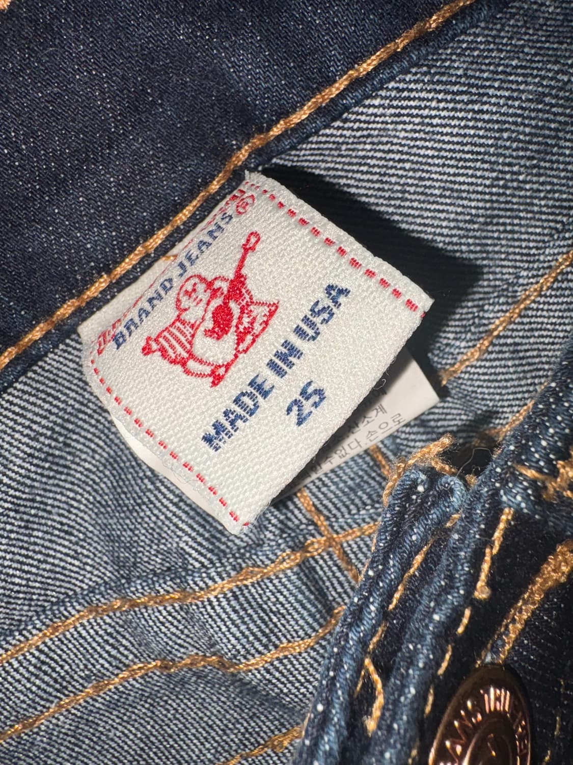 트루릴리전 조이 로우라이즈 부츠컷 데님 팬츠 상품이미지5