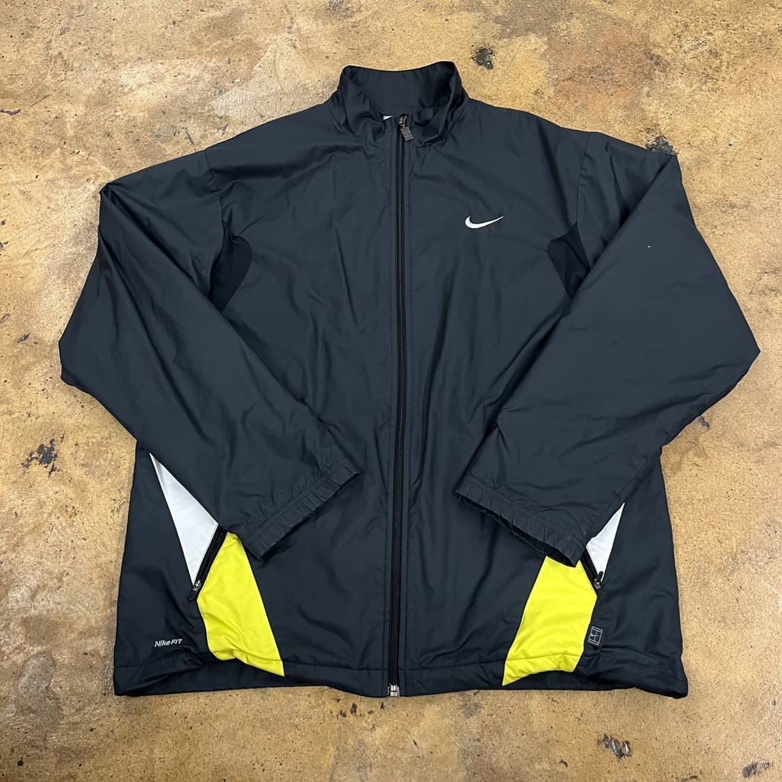 [정품/XL] 나이키 블랙 바람막이 자켓 b18 상품이미지2