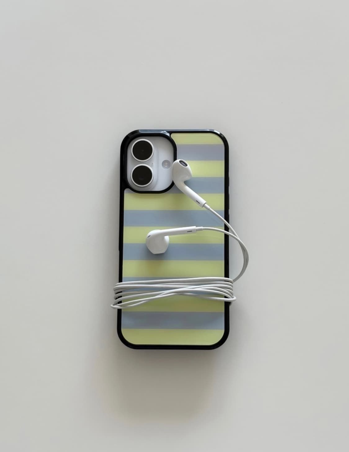 [mei] lemon gray glass bumper case 15 상품이미지1