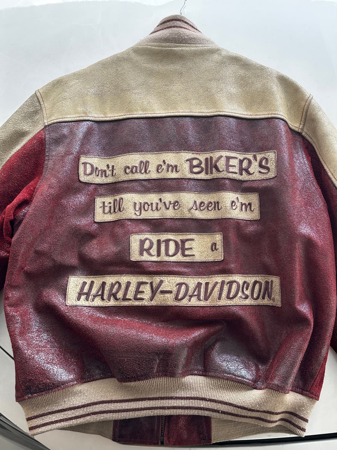 Harleydavidson 할리데이비슨 바시티 자켓 상품이미지4