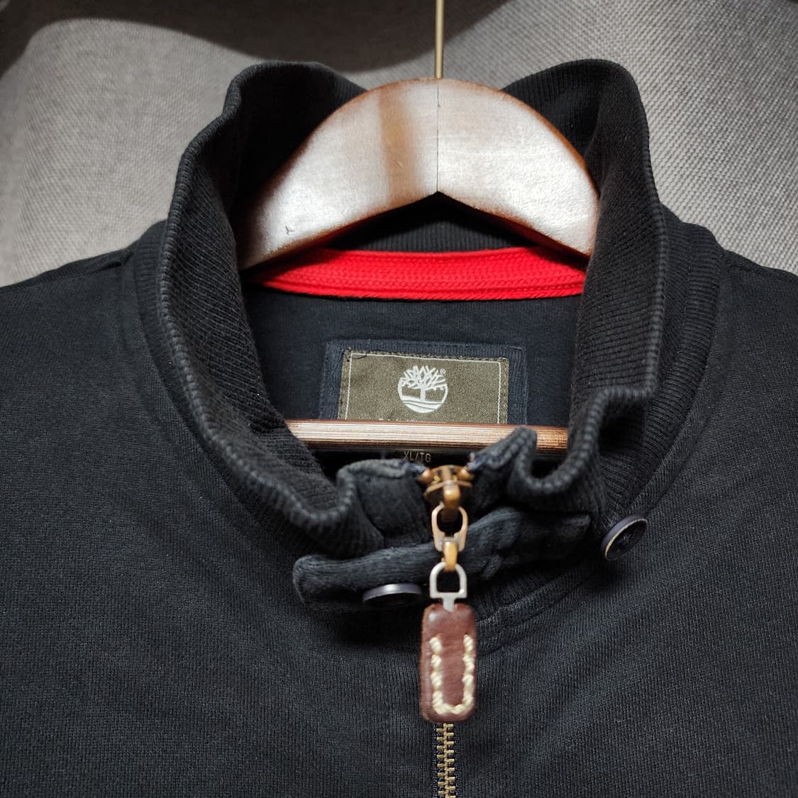 팀버랜드 빈티지 코튼 하이넥 져지 집업 상품이미지5