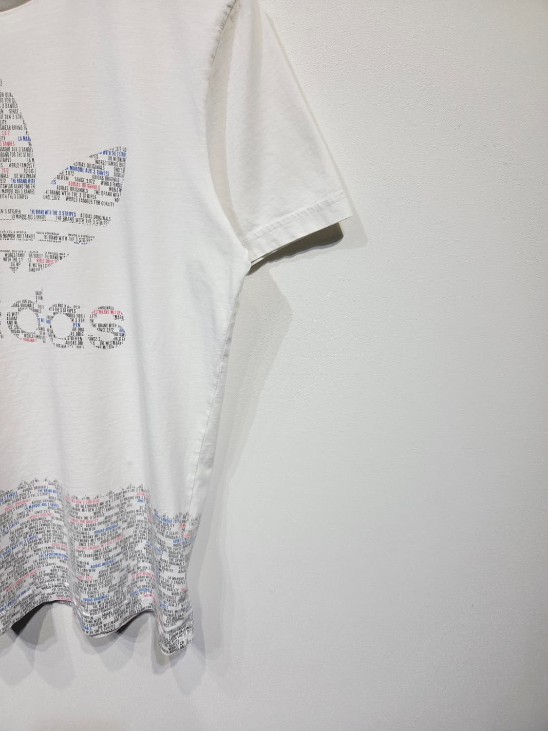 아디다스 오리지널 WHTNOISE FILL 반팔티 상품이미지5
