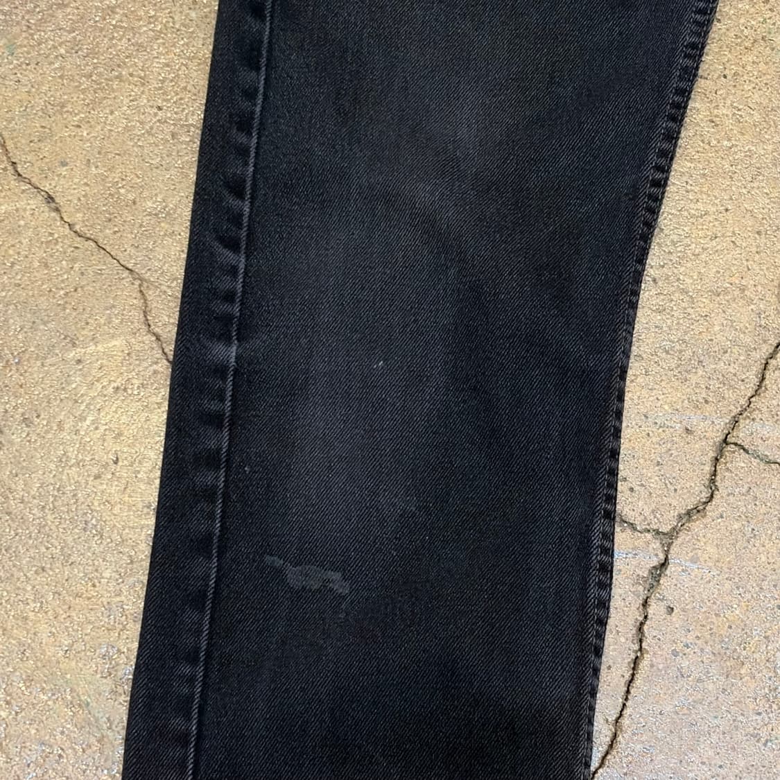 미국 빈티지 리바이스 505 블랙진 청바지 상품이미지6
