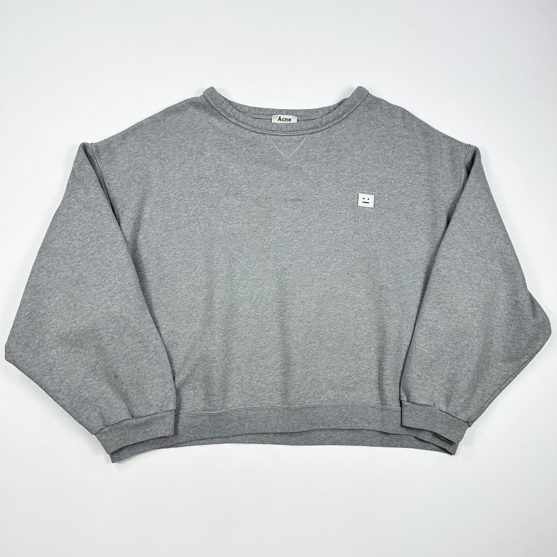 아크네스튜디오 핀트페이스 그레이 맨투맨 (M) 상품이미지2