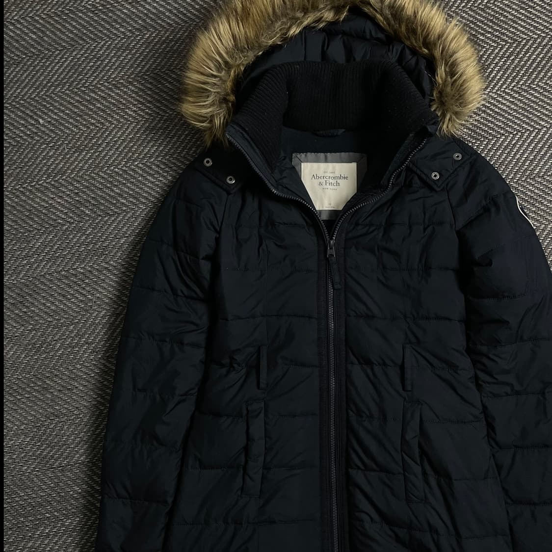 아베크롬비 우먼스 퍼 후드 롱 패딩 점퍼o 5290 상품이미지3
