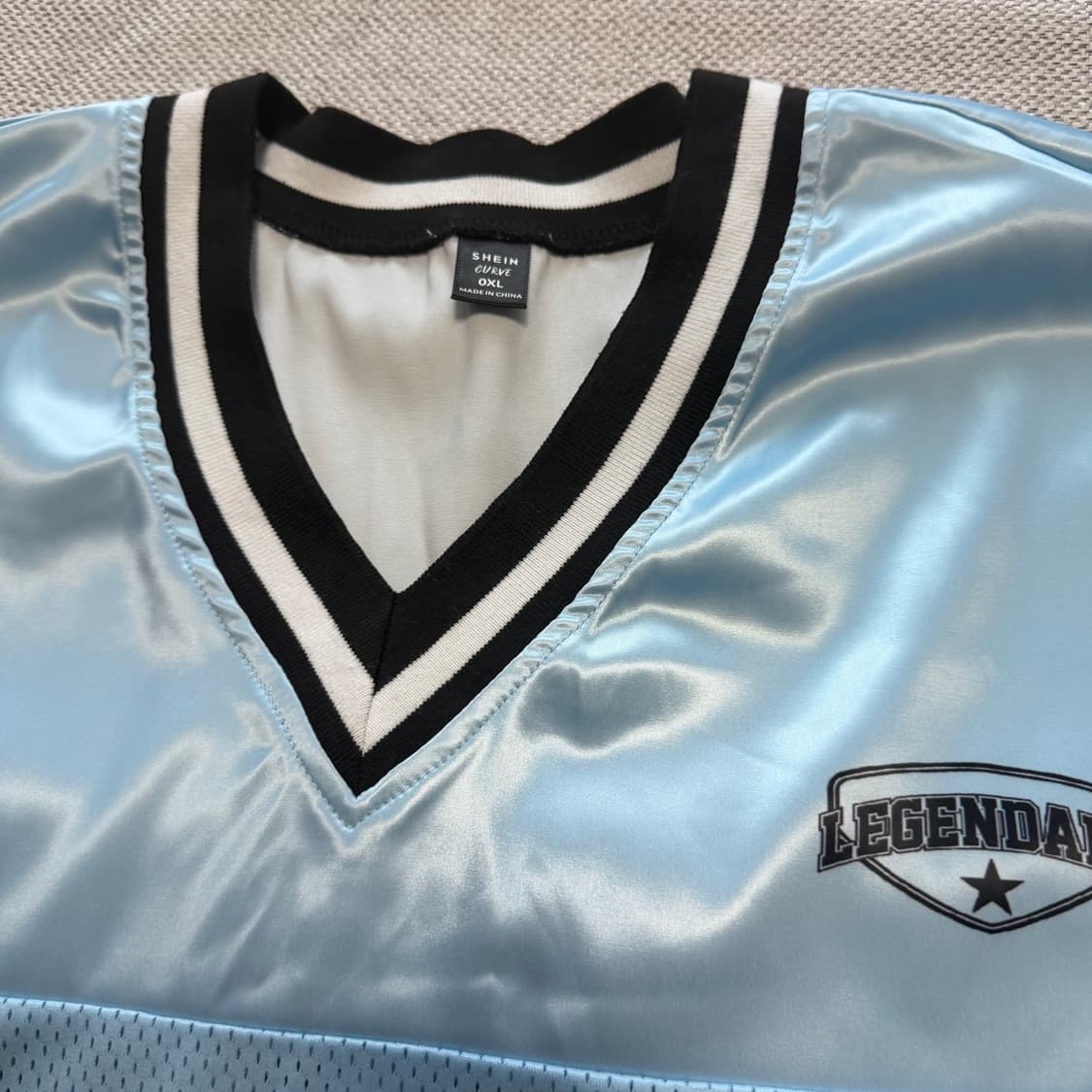 SHEIN 01 럭비티 미식축구 져지 상품이미지2