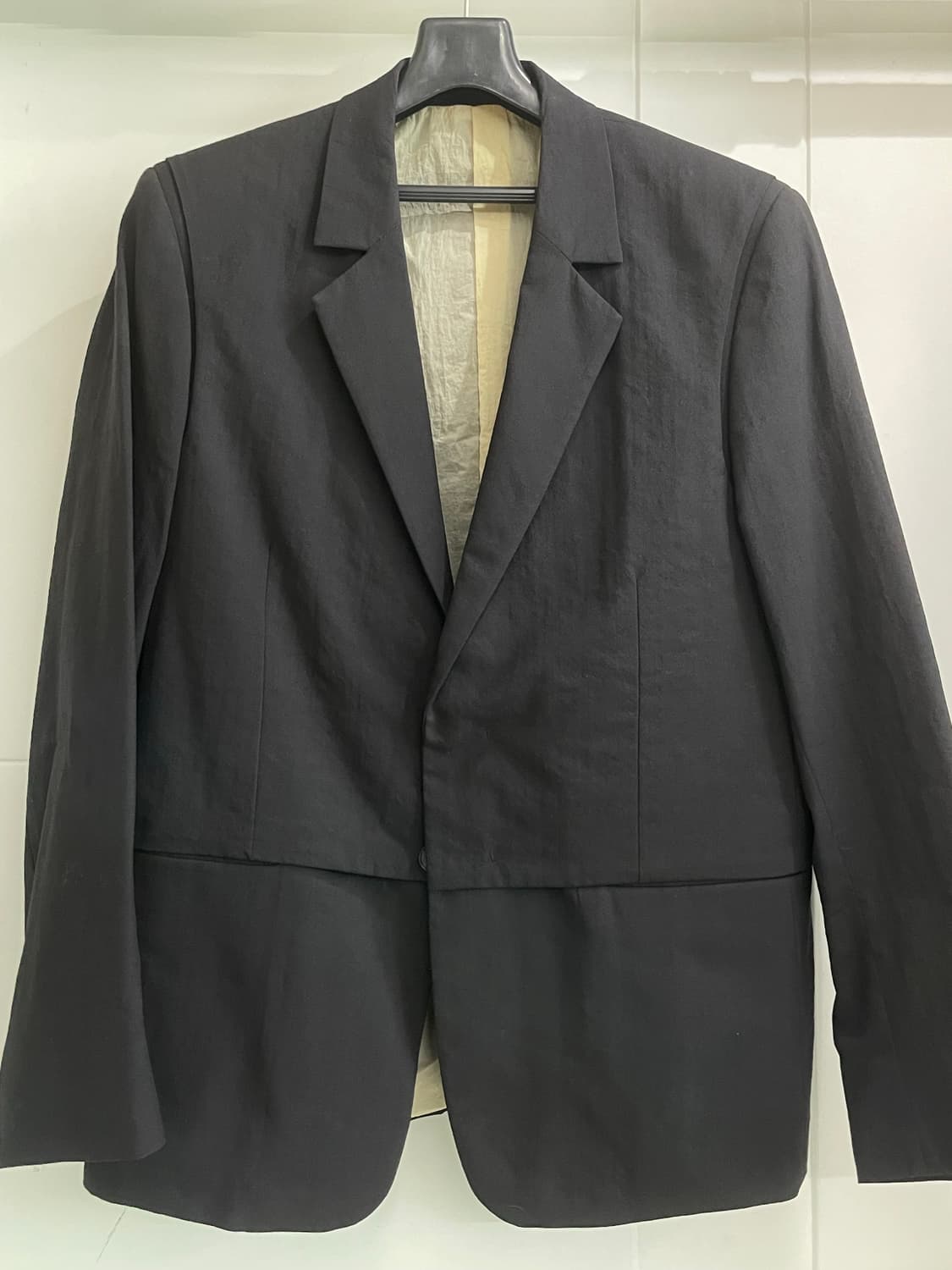 H&M studio 17ss 히든 버튼 블레이저 상품이미지1