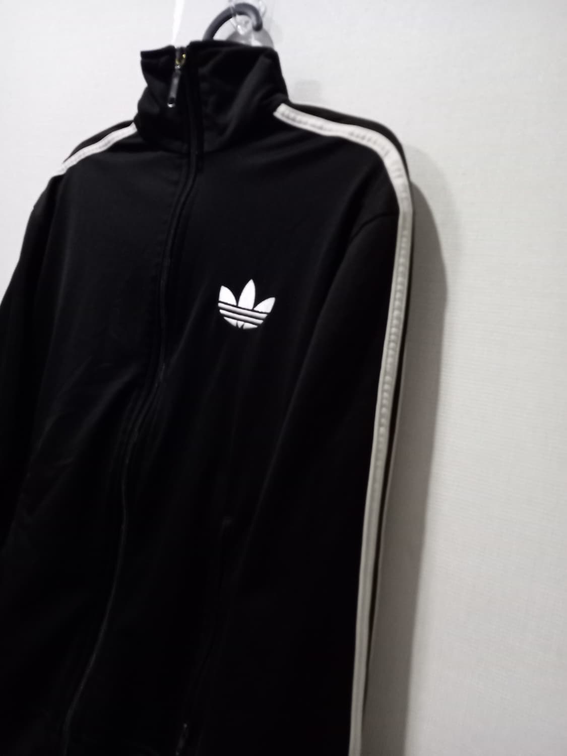 아디다스 파이어버드 검정 블랙 트랙탑 저지 져지집업 90/S 상품이미지2